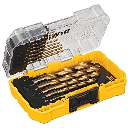 DEWALT Screwdriver Bit Set with Tough Case, 45-Piece (DW2166),Grey/Silver Screwdriving Set With Tough Case