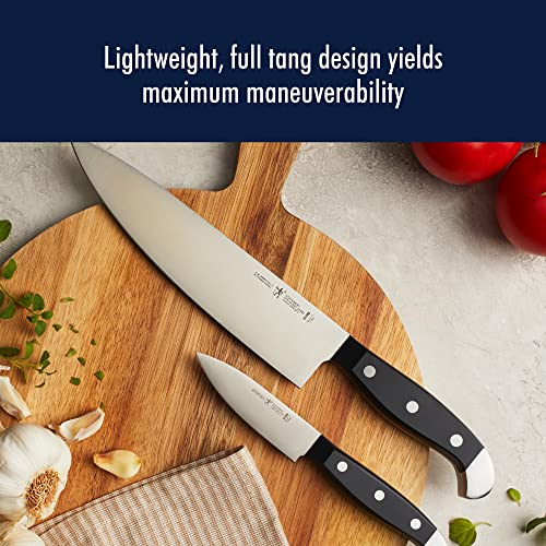 HENCKELS Premium Quality 15-Piece Knife Set with Block, Razor-Sharp, German Engineered Knife Informed by over 100 Years of Masterful Knife Making, Lightweight and Strong, Dishwasher Safe