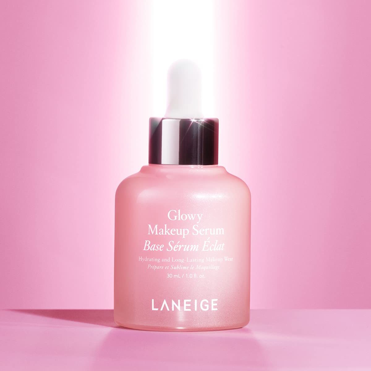 LANEIGE Glowy Makeup Serum: Hydrate, Extend Makeup, Visibly Smooth and Glowy Skin, 1.0 fl. oz.