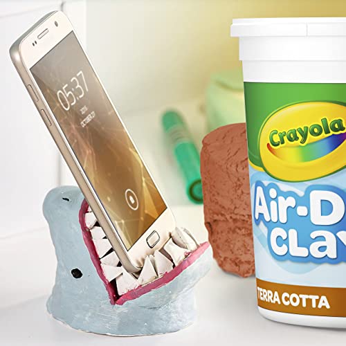 Crayola Air Dry Clay (5lb Bucket), Natural White Modeling Clay for Kids, Sculpting Material, Craft Supplies for Classrooms [Amazon Exclusive]