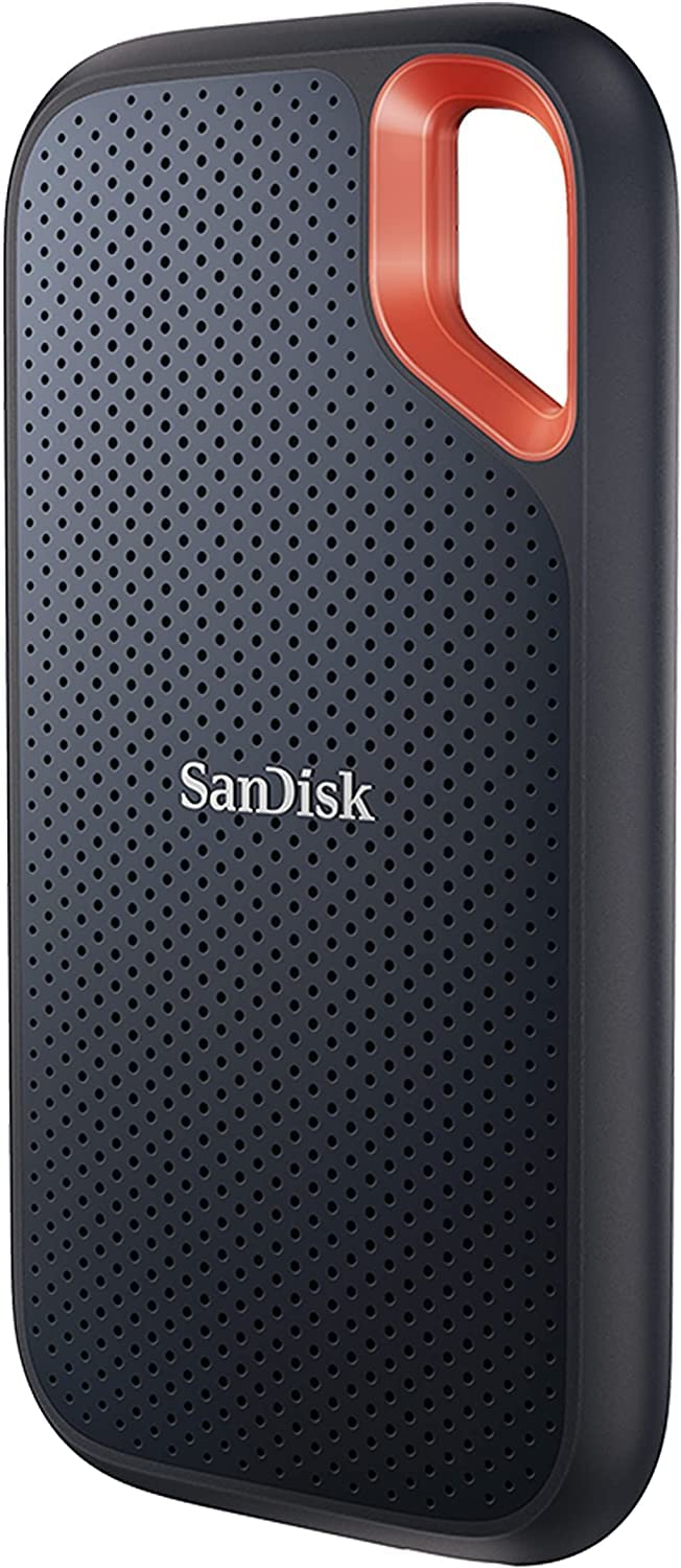 SanDisk 1TB Extreme Portable SSD - Up to 1050MB/s, USB-C, USB 3.2 Gen 2, IP65 Water and dust Resistance, Updated Firmware, Monterey - External Solid State Drive - SDSSDE61-1T00-G25M