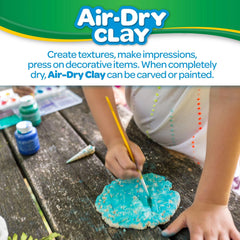 Crayola Air Dry Clay (5lb Bucket), Natural White Modeling Clay for Kids, Sculpting Material, Craft Supplies for Classrooms [Amazon Exclusive]