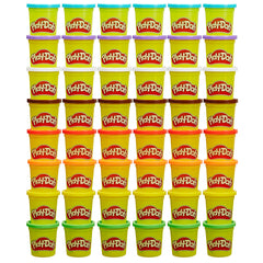 Play-Doh Bulk Pack of 48 Cans, 6 Sets of 8 Modeling Compound Colors, Party Favors, Arts & Crafts, 3oz, Preschool Toys 2+ (Amazon Exclusive)