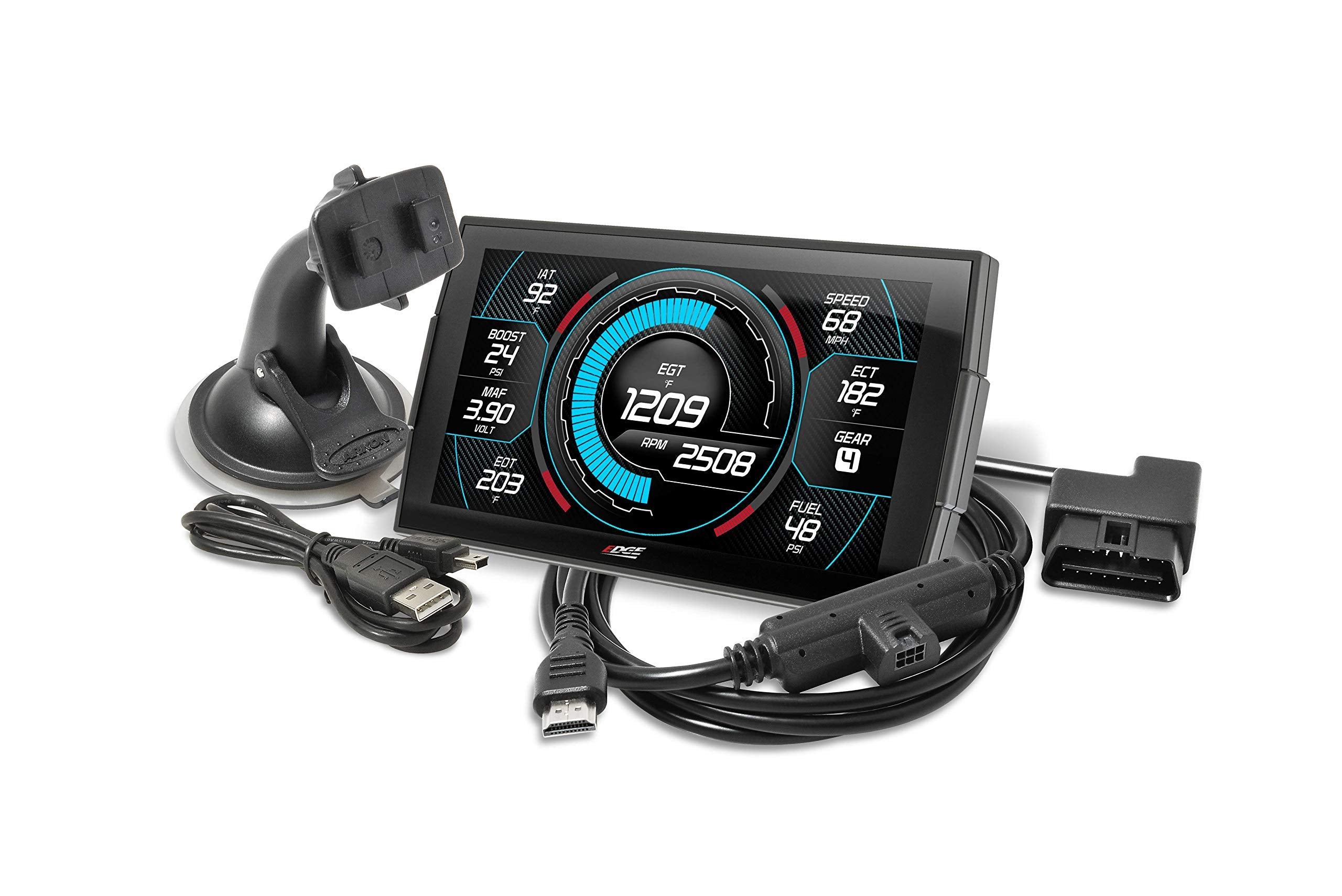 Krazy On Highways Edge Insight CTS3 Digital Gauge, Compatible with 1996 & Up OBD-II Vehicles. 84130-3