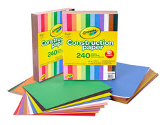 Crayola Construction Paper - 480ct (2 Pack), Bulk School Supplies For Kids, Classroom Supplies, Great for Arts & Crafts, Easter Basket Stuffer