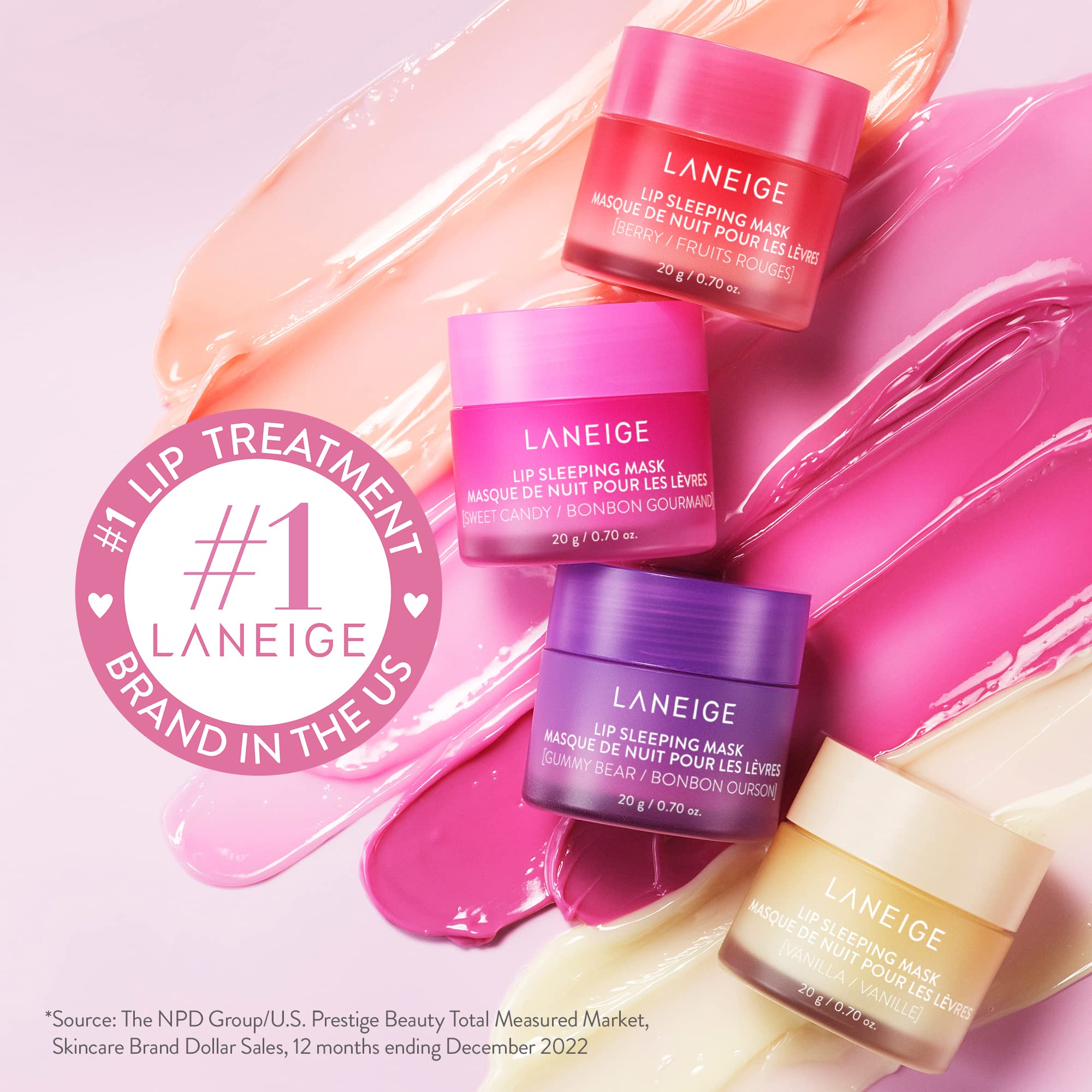 LANEIGE Lip Glowy Balm: Hydrate, Glossy, Lightweight, Moisturize & Tint with Shea Butter